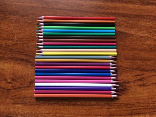 24pcs hot selling Deyi Hex Plastic colored pencil 24pcs hot selling Deyi Hex Plastic colored pencil
